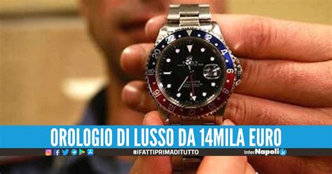 truffatori di rolex napoli|Paga un Rolex con un assegno falso, preso truffatore a Casavatore.